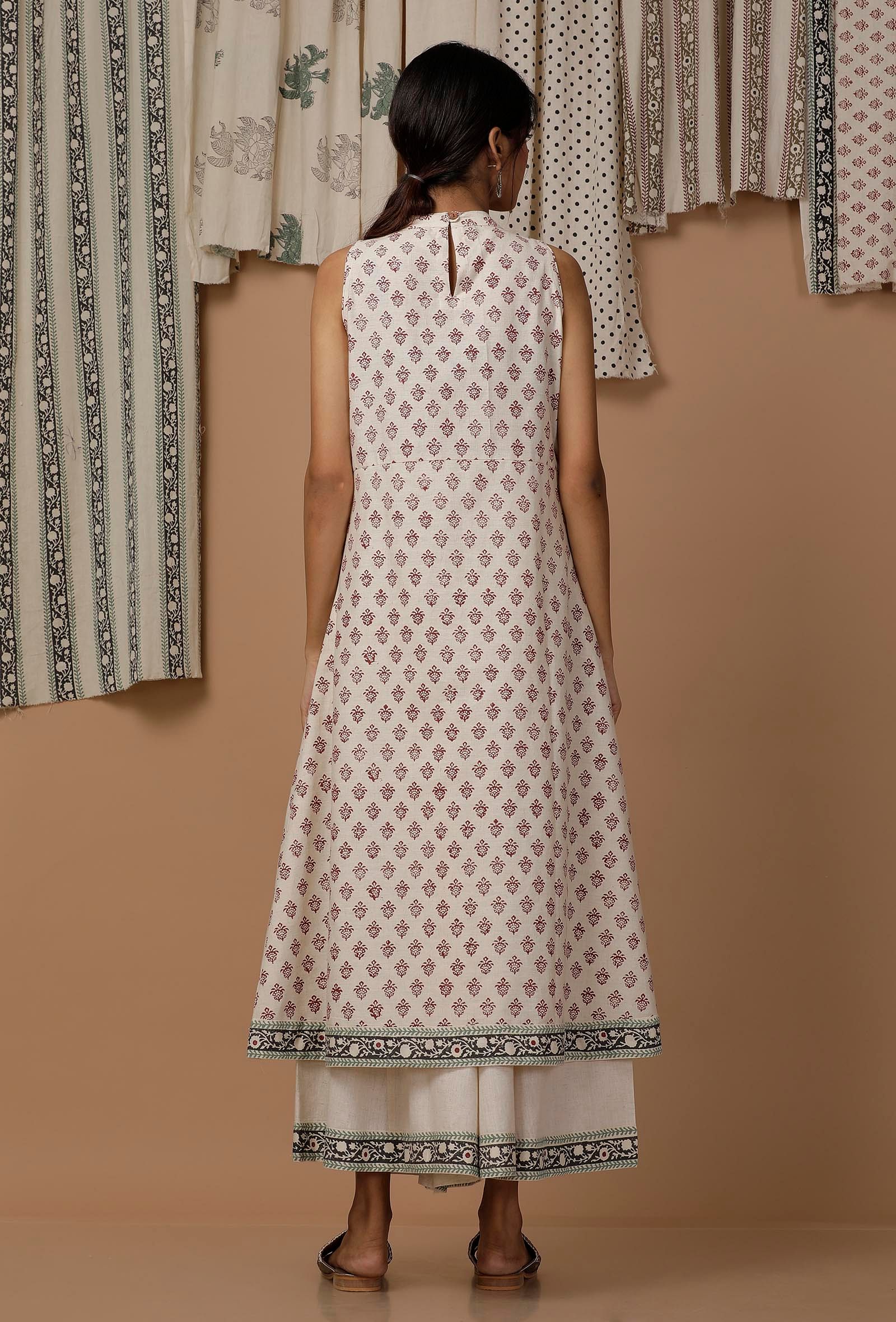 Sheetal Fabrics - Organic Cotton Kurti with Culottes Pant... | Facebook